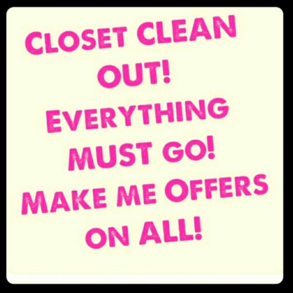 Moving Everything must go